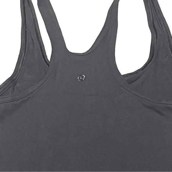 LULULEMON black tank top workout size 10 - Picture 3 of 4